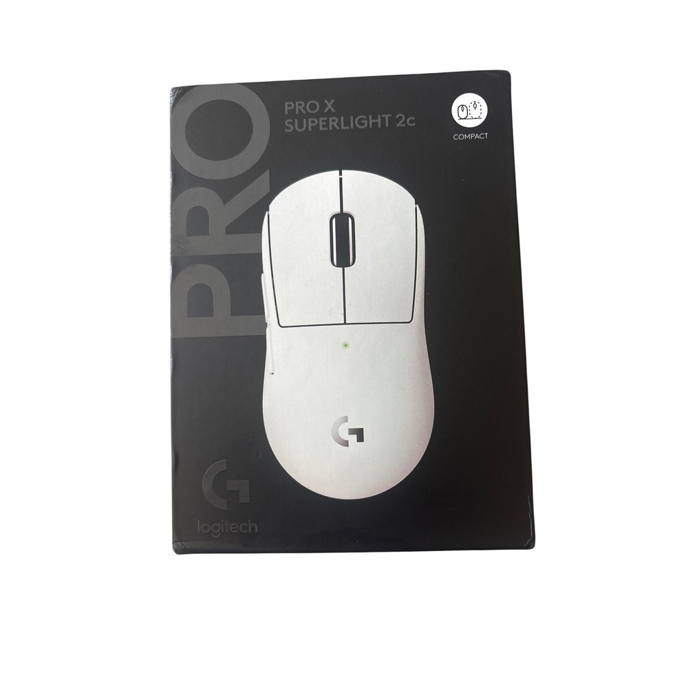 Logitech G Pro X Superlight 2c Wireless Gaming Mouse White 910-007528 NEW